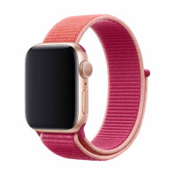 Ремешок Nylon loop на Apple Watch 42/44/45mm Pomegranate